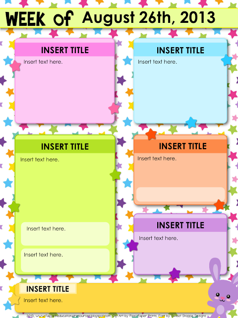 Downloadable Free Editable Newsletter Templates