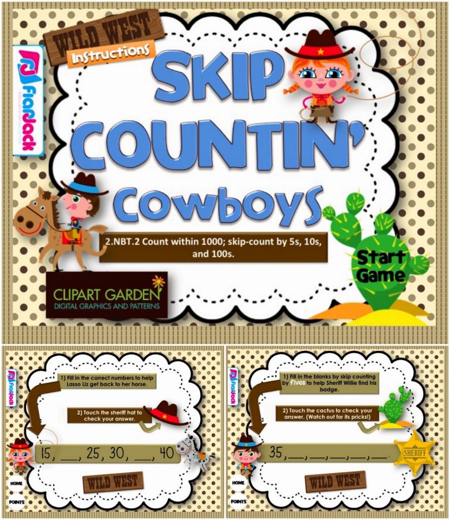 https://www.teacherspayteachers.com/Product/Skip-Countin-Cowboys-Smart-Board-Game-CCSS2NBT2-1232919