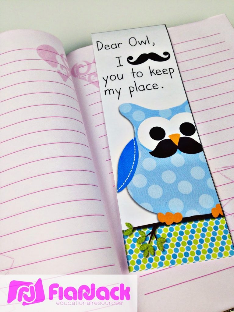 http://www.teacherspayteachers.com/Product/MUSTACHE-MOUSTACHE-OWL-Bookmark-FREEBIE-1298648