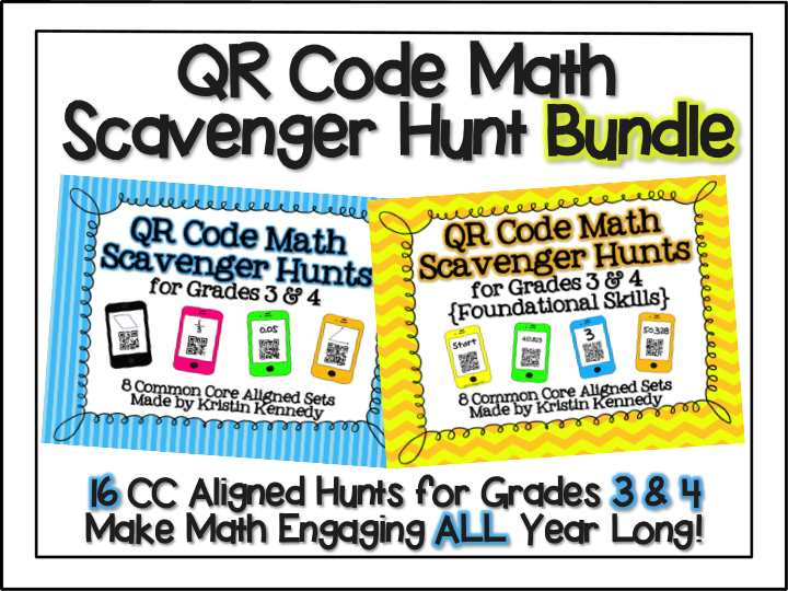 http://www.teacherspayteachers.com/Product/QR-Code-Scavenger-Hunt-BUNDLE-16-CC-Aligned-Math-Sets-for-Grades-3-4-1351112