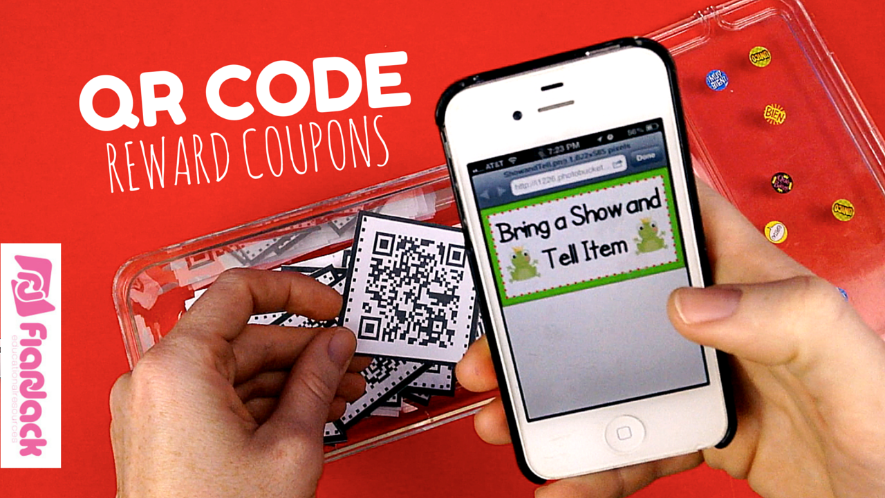 Qr Code Behavior Coupons Youtube Video And Freebie 9248