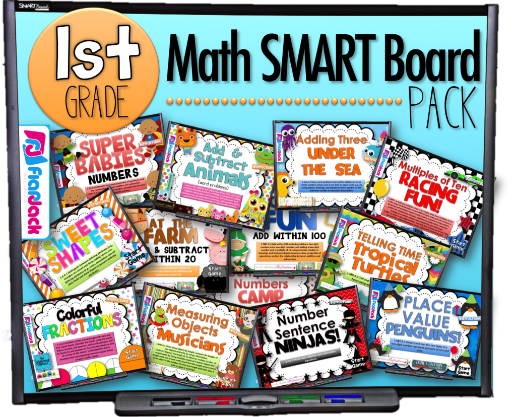 First Grade Smart Board Games