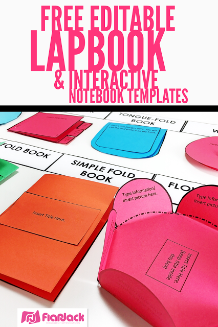 Editable Lapbook And Fold It Templates Lap Book Te Vrogue Co