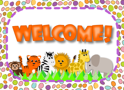 Jungle Safari Welcome Postcard FREEBIE and Pack