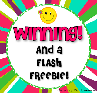 Classroom Pack Winners and Flash Freebie for All!