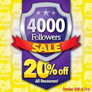 4,000 TpT Followers FlapJack Sale – 20% Off!
