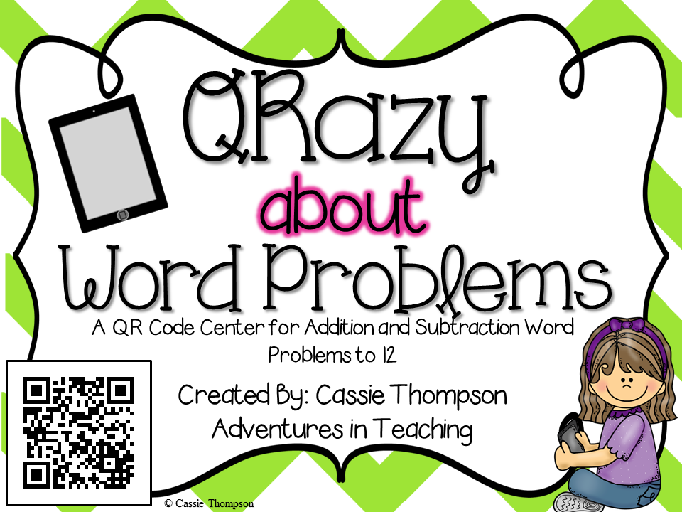 https://www.teacherspayteachers.com/Product/QR-Codes-QRazy-About-Word-Problems-Volume-1-783143