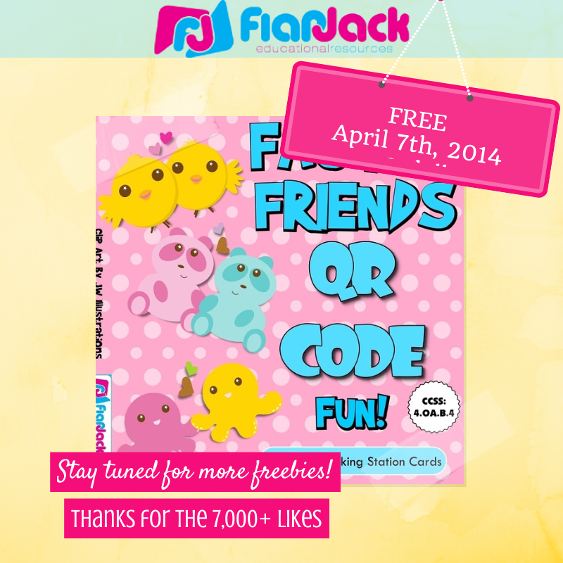 Factor Friends QR Code Task Cards – FREE TODAY ONLY!!