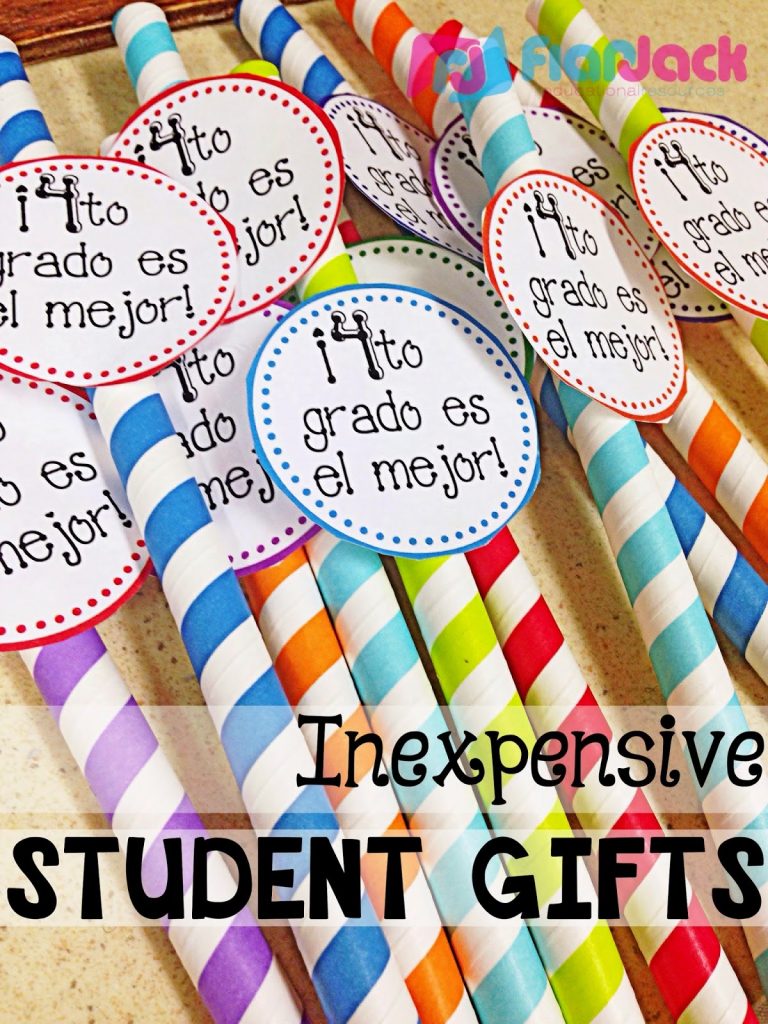 Inexpensive, Minimal Prep Student Gift BRIGHT IDEAS for Large Numbers