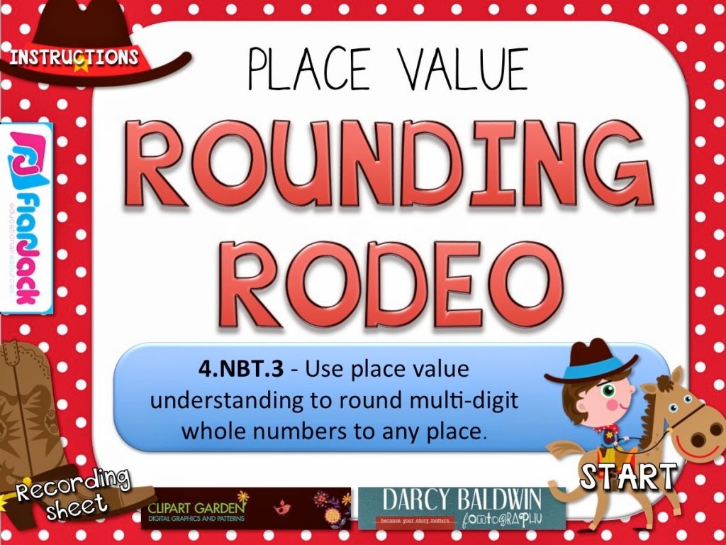 http://www.teacherspayteachers.com/Product/Place-Value-Partners-Rounding-Rodeo-PowerPoint-Game-1534494