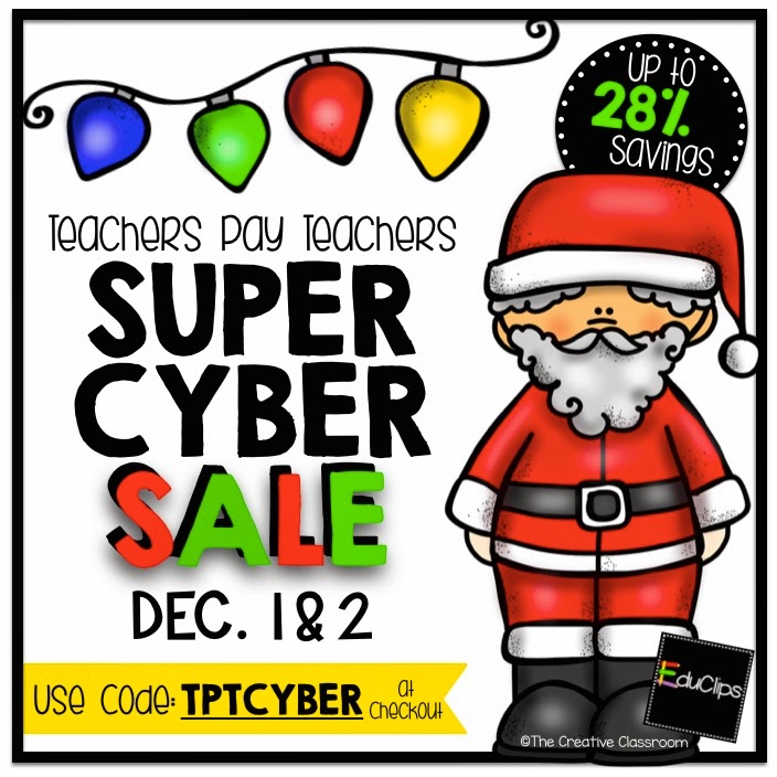 Cyber Sale at TpT!