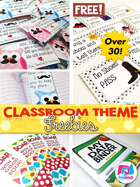 30 FlapJack Classroom Theme Freebies