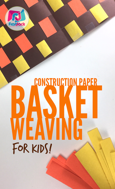 How To Basket Weave With Construction Paper (a kid-friendly tutorial)