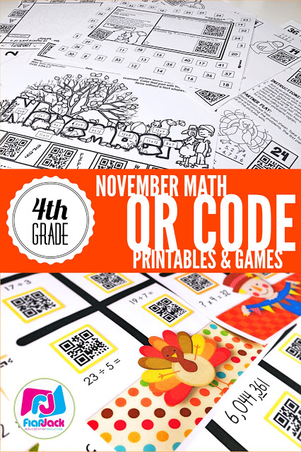   November QR Code Printables Pack