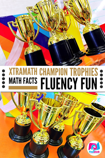 XtraMath Champion Trophies - Math Facts Fluency Fun!