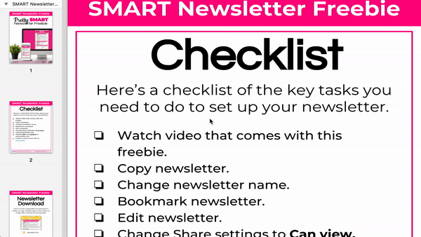 Free Editable Digital Classroom Newsletter